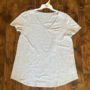 Style and Company womens gray shirt, size medium